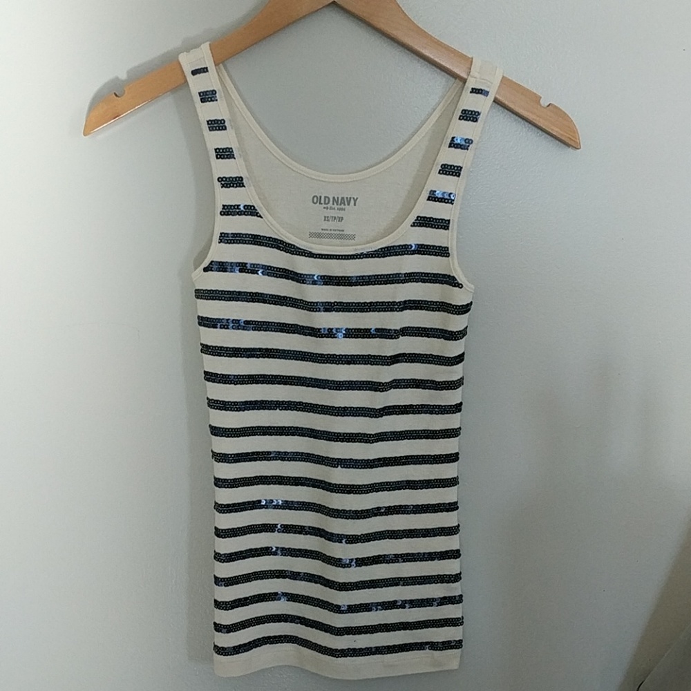 Old Navy seqined tank top